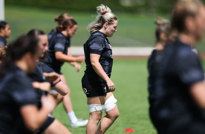 260625  Wales Women Rugby Training Session - Alex Callender during training ahead of the Wales matches against Australia