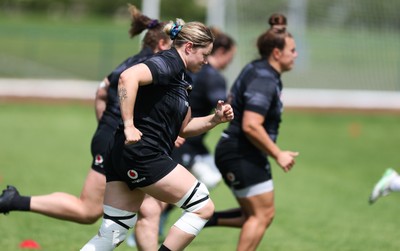 260625  Wales Women Rugby Training Session - Gwen Crabb during training ahead of the Wales matches against Australia