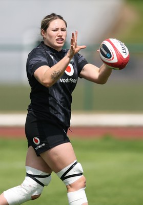 260625  Wales Women Rugby Training Session - Gwen Crabb during training ahead of the Wales matches against Australia
