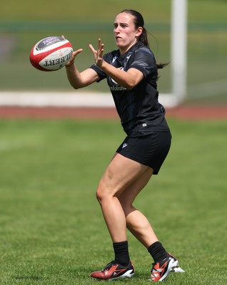 260625  Wales Women Rugby Training Session - Nel Metcalfe during training ahead of the Wales matches against Australia