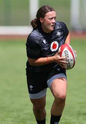 260625  Wales Women Rugby Training Session - Lleucu George during training ahead of the Wales matches against Australia