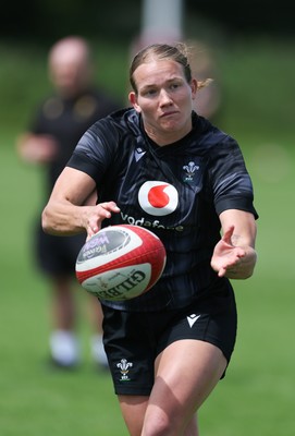 260625  Wales Women Rugby Training Session - Carys Cox during training ahead of the Wales matches against Australia