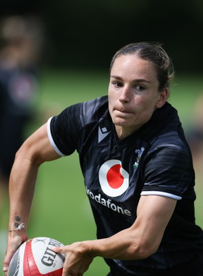 260625  Wales Women Rugby Training Session - Jasmine Joyce during training ahead of the Wales matches against Australia