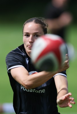 260625  Wales Women Rugby Training Session - Jasmine Joyce during training ahead of the Wales matches against Australia