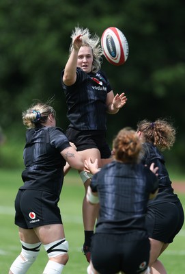 260625  Wales Women Rugby Training Session - Alex Callender during training ahead of the Wales matches against Australia