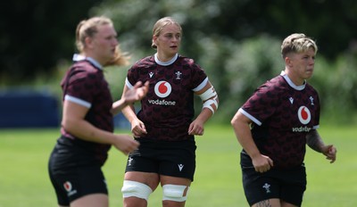 260625  Wales Women Rugby Training Session - Tilly Vucaj during training ahead of the Wales matches against Australia