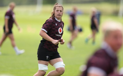 260625  Wales Women Rugby Training Session - Kate Williams during training ahead of the Wales matches against Australia