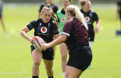 260625  Wales Women Rugby Training Session - Hannah Jones during training ahead of the Wales matches against Australia