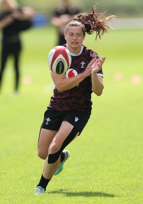 260625  Wales Women Rugby Training Session - Robyn Wilkins during training ahead of the Wales matches against Australia