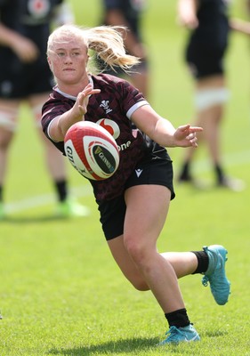 260625  Wales Women Rugby Training Session - Seren Lockwood during training ahead of the Wales matches against Australia