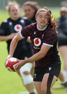 260625  Wales Women Rugby Training Session - Robyn Wilkins during training ahead of the Wales matches against Australia