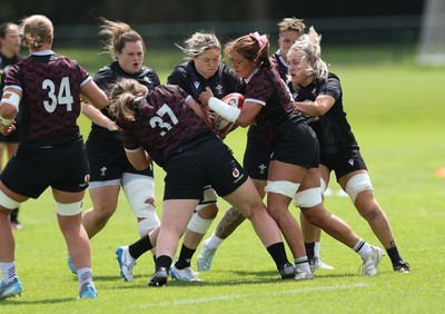 260625  Wales Women Rugby Training Session - Gwen Crabb during training ahead of the Wales matches against Australia