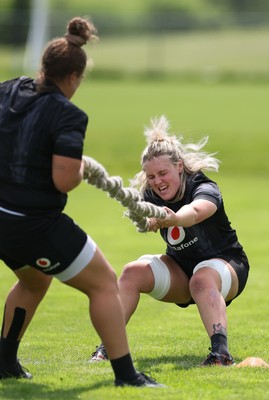 260625  Wales Women Rugby Training Session - Alex Callender during training ahead of the Wales matches against Australia