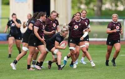 260625  Wales Women Rugby Training Session - Alex Callender during training ahead of the Wales matches against Australia