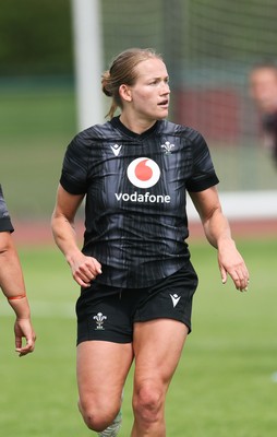 260625  Wales Women Rugby Training Session - Carys Cox during training ahead of the Wales matches against Australia