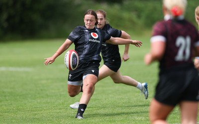 260625  Wales Women Rugby Training Session - Lleucu George during training ahead of the Wales matches against Australia