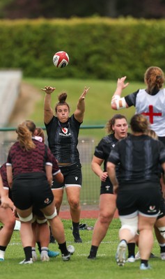 260625  Wales Women Rugby Training Session - Carys Phillips during training ahead of the Wales matches against Australia