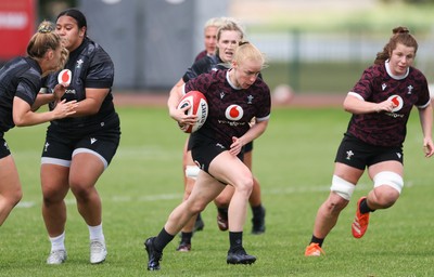 260625  Wales Women Rugby Training Session - Catherine Richards during training ahead of the Wales matches against Australia