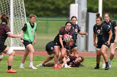 260625  Wales Women Rugby Training Session - Sian Jones during training ahead of the Wales matches against Australia