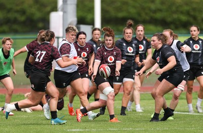 260625  Wales Women Rugby Training Session - Kate Williams during training ahead of the Wales matches against Australia