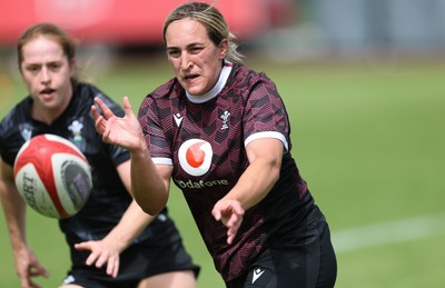 260625  Wales Women Rugby Training Session - Courtney Keight during training ahead of the Wales matches against Australia