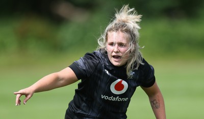 260625  Wales Women Rugby Training Session - Alex Callender during training ahead of the Wales matches against Australia