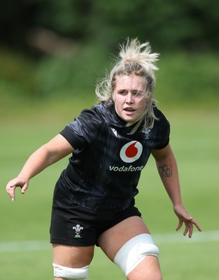 260625  Wales Women Rugby Training Session - Alex Callender during training ahead of the Wales matches against Australia