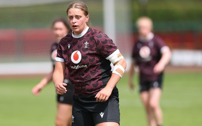 260625  Wales Women Rugby Training Session - Tilly Vucaj during training ahead of the Wales matches against Australia