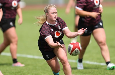 260625  Wales Women Rugby Training Session - Seren Lockwood during training ahead of the Wales matches against Australia