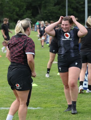 260625  Wales Women Rugby Training Session - Gwenllian Pyrs during training ahead of the Wales matches against Australia