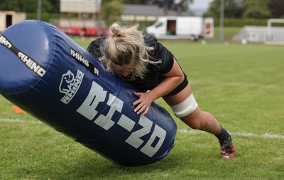 260625  Wales Women Rugby Training Session - Alex Callender during training ahead of the Wales matches against Australia