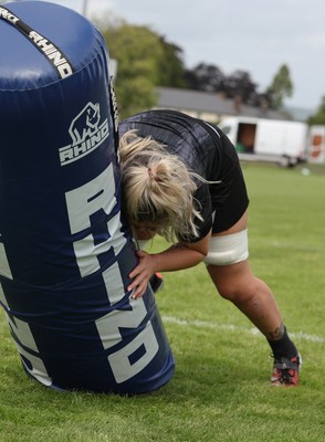 260625  Wales Women Rugby Training Session - Alex Callender during training ahead of the Wales matches against Australia