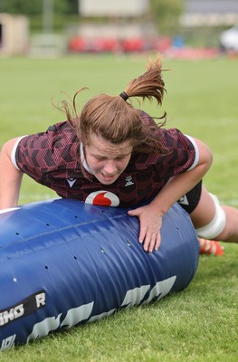 260625  Wales Women Rugby Training Session - Kate Williams during training ahead of the Wales matches against Australia