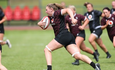 260625  Wales Women Rugby Training Session - Alaw Pyrs during training ahead of the Wales matches against Australia