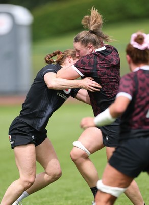 260625  Wales Women Rugby Training Session - Alaw Pyrs during training ahead of the Wales matches against Australia