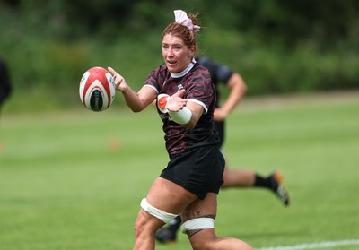 260625  Wales Women Rugby Training Session - Georgia Evans during training ahead of the Wales matches against Australia