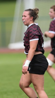 260625  Wales Women Rugby Training Session - Katherine Baverstock during training ahead of the Wales matches against Australia