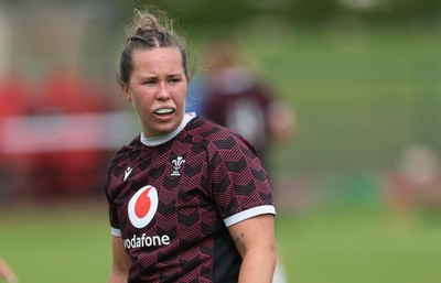 260625  Wales Women Rugby Training Session - Katherine Baverstock during training ahead of the Wales matches against Australia