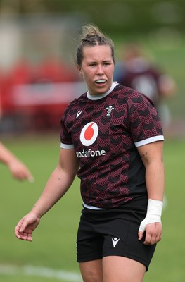 260625  Wales Women Rugby Training Session - Katherine Baverstock during training ahead of the Wales matches against Australia