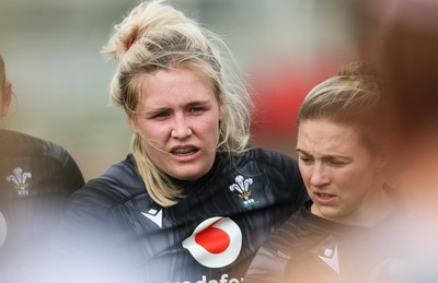 260625  Wales Women Rugby Training Session - Alex Callender during training ahead of the Wales matches against Australia