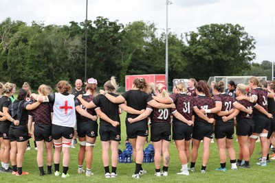 260625  Wales Women Rugby Training Session - Wales Women squad members during training ahead of the Wales matches against Australia