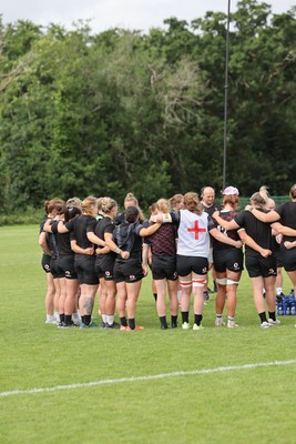 260625  Wales Women Rugby Training Session - Wales Women squad members during training ahead of the Wales matches against Australia