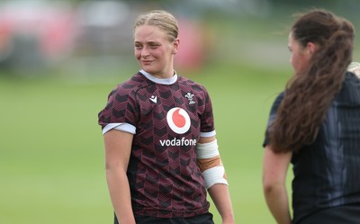 260625  Wales Women Rugby Training Session - Tilly Vucaj during training ahead of the Wales matches against Australia