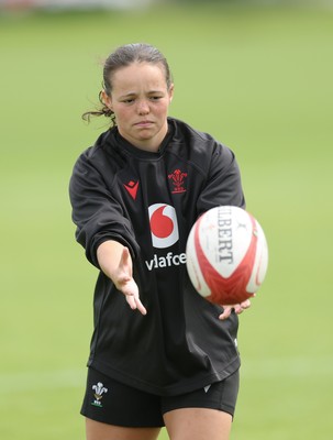 260625  Wales Women Rugby Training Session - Meg Davies during training ahead of the Wales matches against Australia
