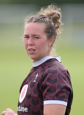 260625  Wales Women Rugby Training Session - Katherine Baverstock during training ahead of the Wales matches against Australia