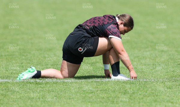 260625  Wales Women Rugby Training Session - Lleucu George during training ahead of the Wales matches against Australia