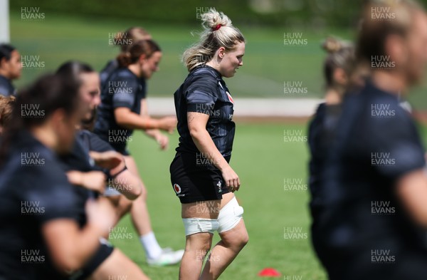 260625  Wales Women Rugby Training Session - Alex Callender during training ahead of the Wales matches against Australia