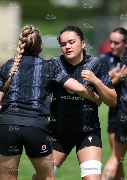 260625  Wales Women Rugby Training Session - during training ahead of the Wales matches against Australia