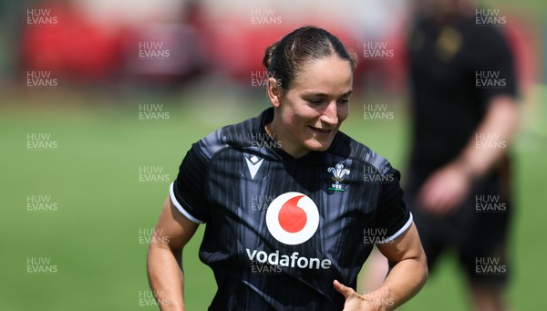 260625  Wales Women Rugby Training Session - Jasmine Joyce during training ahead of the Wales matches against Australia