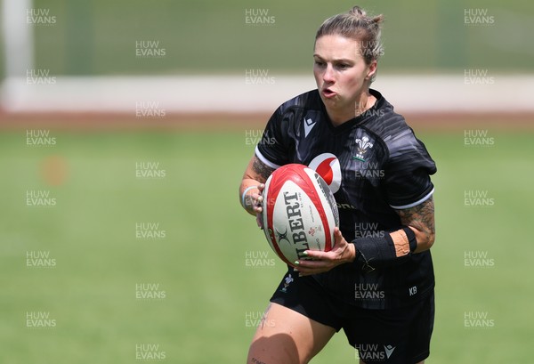 260625  Wales Women Rugby Training Session - Keira Bevan during training ahead of the Wales matches against Australia